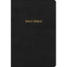 KJV Large Print Thinline Bible, Black Leathertouch