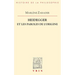 Heidegger Et Les Paroles de l'Origine