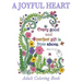 Christian Coloring Book: A Joyful Heart: Inspirational Quotes from the Bible