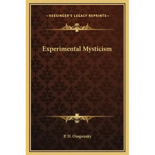 Experimental Mysticism