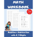 Math Workbook, Addition and Subtraction with 2,3 Digits, Grades 1-3: Over 1300 Math Drills; 100 Pages of Practice - Adding and Subtracting with 2 and
