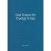 Some Reasons for Traveling to Italy