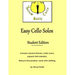Easy Cello Solos (Student Edition)
