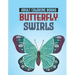 Adult Coloring Books Butterfly Swirls: Relaxing Designs, Patterns, And Mandalas Coloring Book, An Adult's Coloring Pages Of Butterflies For Stress Rel