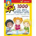 1000 Full Sight Words Picture Dictionary Book English Montessori Educational Games for Kids 5 10: First Sight word flash cards learning activities to