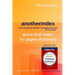 anotherindex: index for Merriam-Webster's Collegiate Dictionary Eleventh Edition