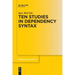 Ten Studies in Dependency Syntax