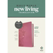 NLT Large Print Thinline Reference Bible, Filament Enabled (Leatherlike, Peony Pink, Red Letter)
