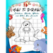 How to Draw Dolphins, Sharks, Whales and Other Sea Animals: A Step-by-Step Grid Copy Drawing Book for Kids. Both Boys and Girls Will Have Fun With Thi