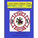 Fire Fighter Logo - Cross Stitch Pattern from Brenda's Craft Shop - Volume 17: Cross Stitch Pattern from Brenda's Craft Shop