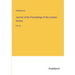 Journal of the Proceedings of the Linnean Society: Vol. III