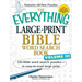 The Everything Large-Print Bible Word Search Book, Volume 3: 150 Bible Word Search Puzzles - In Easy-To-Read Large Print