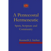 A Pentecostal Hermeneutic: Spirit, Scripture And Community