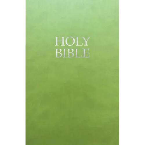 Kjver Gift and Award Holy Bible, Deluxe Edition, Olive Ultrasoft: (King James Version Easy Read, Red Letter, Green)