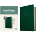 NLT Large Print Thinline Reference Bible, Filament Enabled (Leatherlike, Evergreen Mountain, Red Letter)