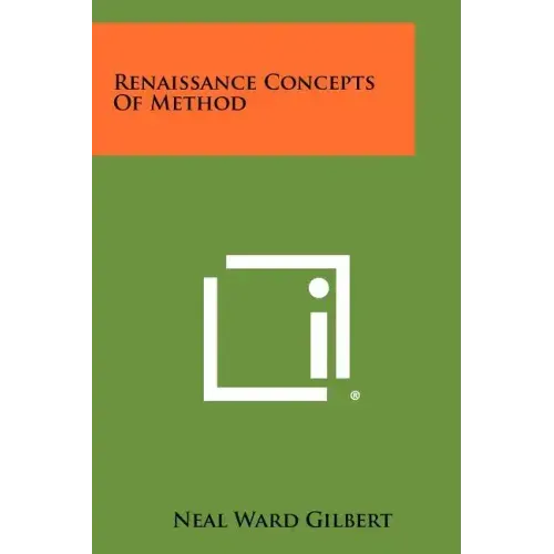 Renaissance Concepts Of Method