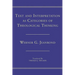 Text and Interpretation as Categories of Theological Thinking