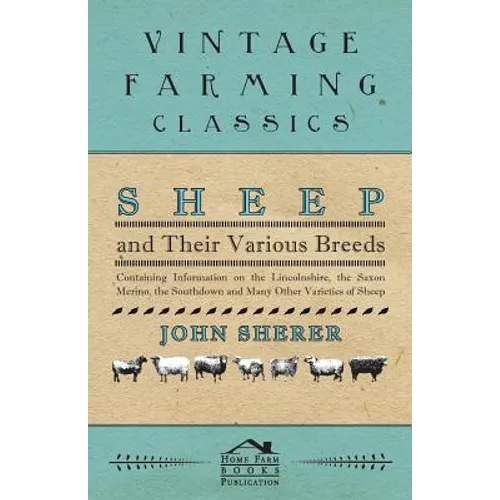 Sheep and Their Various Breeds - Containing Information on the Lincolnshire, the Saxon Merino, the Southdown and Many Other Varieties of Sheep