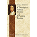 A Theologico-Political Treatise and a Political Treatise