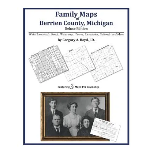 Family Maps of Berrien County, Michigan