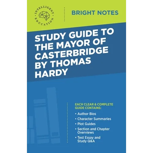 Study Guide to The Mayor of Casterbridge by Thomas Hardy