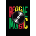 Reggae Music: Gift idea for reggae lovers and jamaican music addicts. 6 x 9 inches - 100 pages