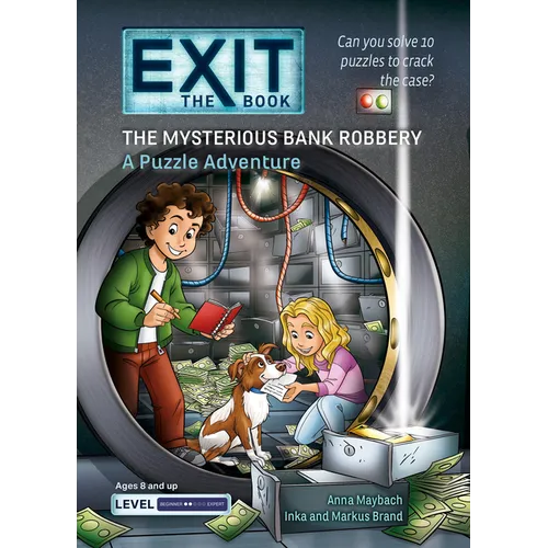 Exit: The Book - The Mysterious Bank Robbery: A Puzzle Adventure
