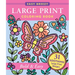 Bold & Easy Large Print Coloring Book - Big and Simple Designs for All Ages