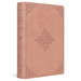 ESV Giant Print Value Thinline Bible (Trutone, Blush Rose, Fleur-De-Lis Design)
