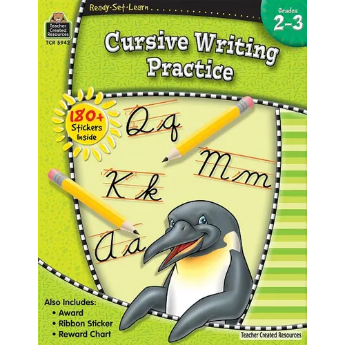 Ready-Set-Learn: Cursive Writing Practice Grd 2-3