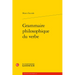 Grammaire Philosophique Du Verbe