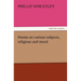 Poems on Various Subjects, Religious and Moral