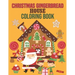 Christmas Gingerbread House Coloring Book: coloring book perfect gift idea for Christmas gingerbread house lover men, women, girls, boys, kids, family