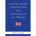 Housing Grants, Construction and Regeneration Act 1996