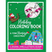 Holiday Coloring Book: A Pink Flamingo Christmas