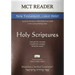 MCT Reader New Testament Large Print, Mickelson Clarified: A Precise Translation of the Hebraic-Koine Greek in the Literary Reading Order