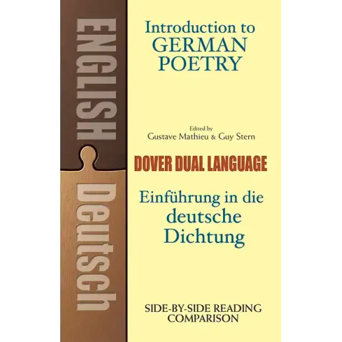 Introduction to German Poetry: A Dual-Language Book