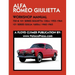ALFA ROMEO 750 & 101 SERIES GIULIETTA 1300cc (1955-1964) & 101 SERIES GIULIA 1600cc (1962-1965) WORKSHOP MANUAL