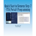 Quick Start to Programming in Siemens Step 7 (TIA Portal)