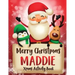 Merry Christmas Maddie: Fun Xmas Activity Book, Personalized for Children, perfect Christmas gift idea
