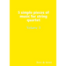 5 simple pieces of music for string quartet Volume 3