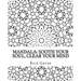 Mandala: Sooth Your Soul, Clear Your Mind Volume 1