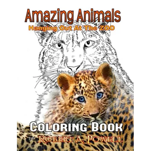 Amazing Animals: Coloring Book