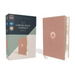 Niv, Larger Print Compact Bible, Leathersoft, Pink, Red Letter, Comfort Print