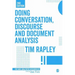 Doing Conversation, Discourse and Document Analysis