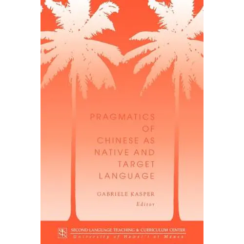 Kasper: Pragmatics of Chinese