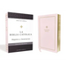 Biblia Católica, Regalos Y Ceremonias, Piel Reciclada, Rosado, Comfort Print