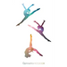 Gymnastics Notebook: (galaxy cover)