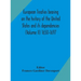 European treaties bearing on the history of the United States and its dependencies (Volume II) 1650-1697