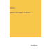 Manual of the Lodge of Perfection